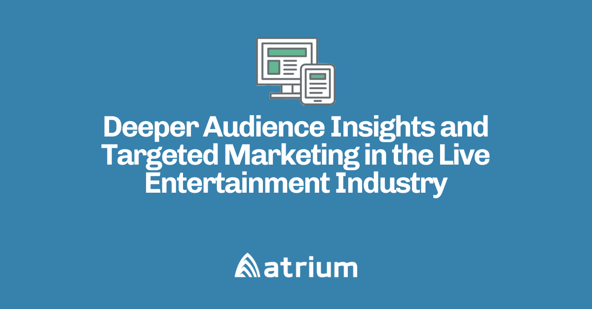 Live Theatre - Atrium Customer Story