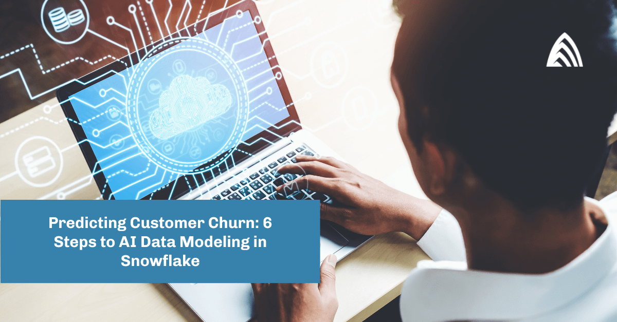 Predicting Customer Churn with AI Data Modeling in Snowflake